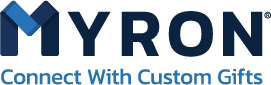 Myron logo custom gifts